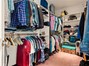 Large Primary walk-in closet.