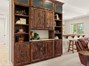 Custom built-in cabinetry.