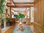 Entry Way with custom woodworking