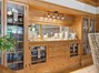 Buffet with tons of storage and lighting to display your treasures