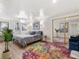 Downstairs bedroom is large and has a big closet