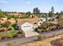 Aerial view showing the large lot & home