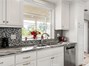 Beautiful Quartz countertops - double stainless sink