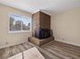 Fireplace to gather around in the family room