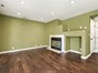 View of family room area with fireplace
