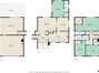 All (3) levels of the home .