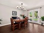 French doors lead to front patio