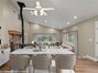 Dining room virtually staged