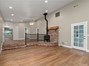 Family room and wood stove