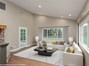 Family room virtually staged