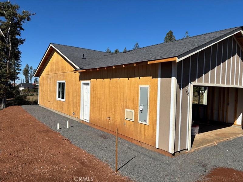 Side of house