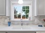 Great view of the backyard from the kitchen sink