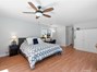 Large Primary Bedroom at the rear of the home