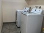 Laundry area featuring washer and clothes dryer