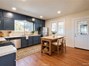 Virtually staged kitchen. Room for portable island?