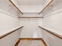 Large walk-in closet in the primary bedroom