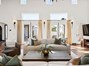 Double doors to courtyard