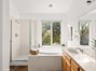 Large soaking tub