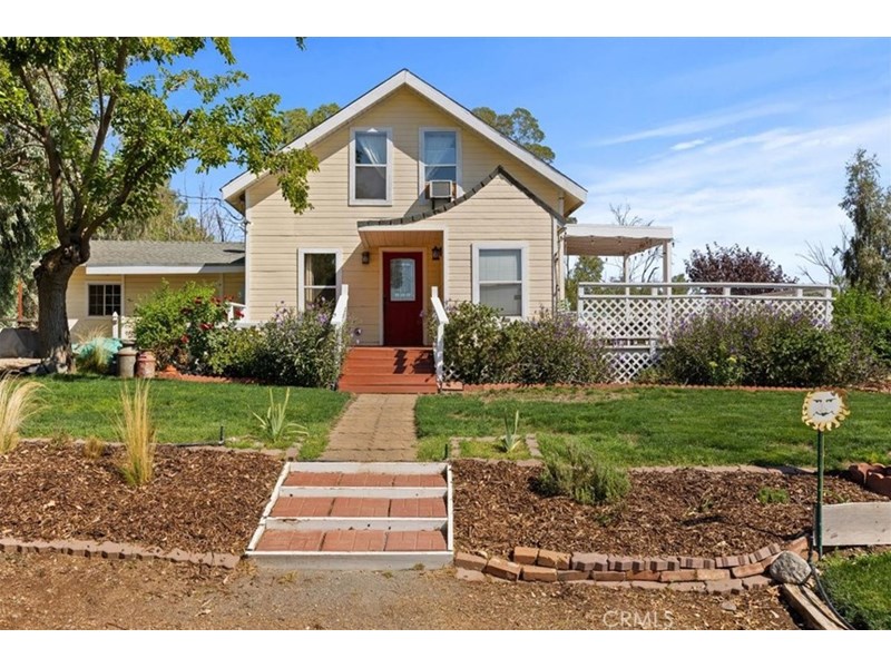 Farmhouse sits on the hill