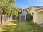 Yard with shed