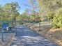 Paved and gated driveway