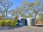 Two, 2500 gallon water tanks