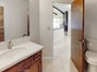 Jack & Jill half bath-access from living area AND butler's area