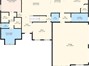 FLOOR PLAN FIRST FLOOR - PRIMARY BEDROOM ON FIRST FLOOR