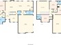 BOTH FIRST AND SECOND FLOOR PLAN