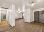 Entryway with living room on the right