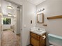 Bathroom near laundry room/mudroom