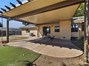 Rear covered patio
