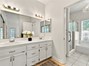 Primary bath with double sinks