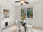 Kitchen Nook to back patio