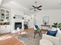 Love this family room with fireplace