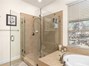 Beautiful walk-in glass shower!