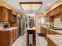 Kitchen with the view towards the front entry way