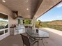 Outdoor kitchen with a view