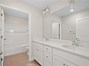 Secondary bathroom-Dual vanity seperate shower area