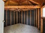 Back storage shed interior