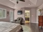 French door and bath entry from primary bedroom