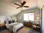 Virtually staged 3rd Bedroom - Upstairs
